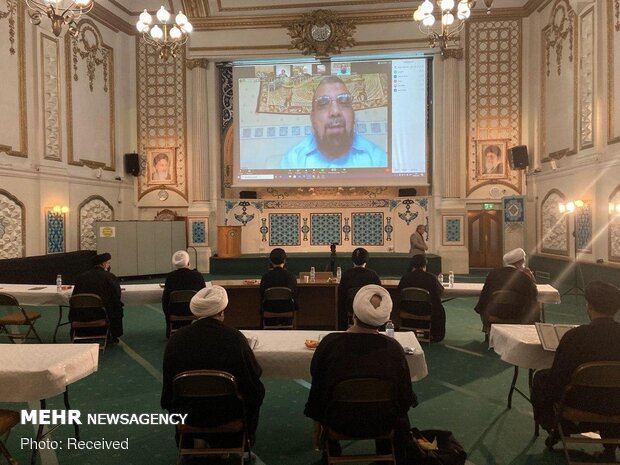 برگزاری مراسم یادبود مرحوم آیت الله تسخیری در مرکز اسلامی انگلیس