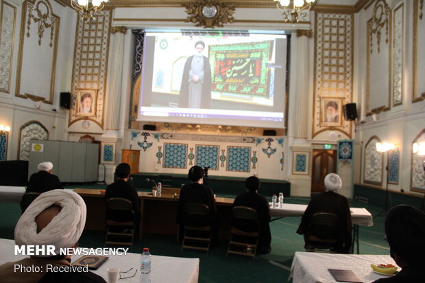 Memorial ceremony of Ayatollah Taskhiri held in London