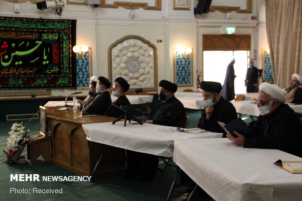 Memorial ceremony of Ayatollah Taskhiri held in London