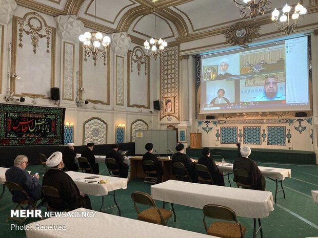 Memorial ceremony of Ayatollah Taskhiri held in London