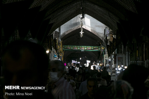 سیاهپوش شدن بزرگ‌ترین بازار مسقف جهان