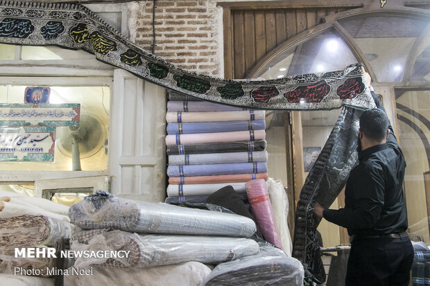 سیاهپوش شدن بزرگ‌ترین بازار مسقف جهان