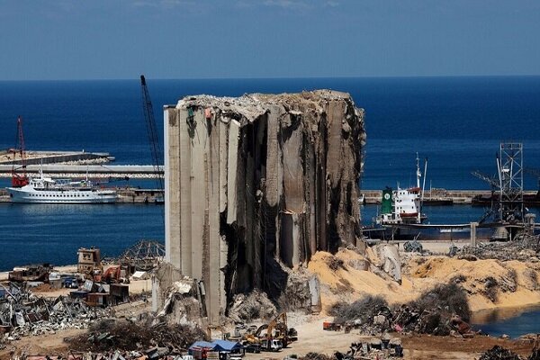 کویت سیلوی گندم ویران شده بندر بیروت را بازسازی می‌کند
