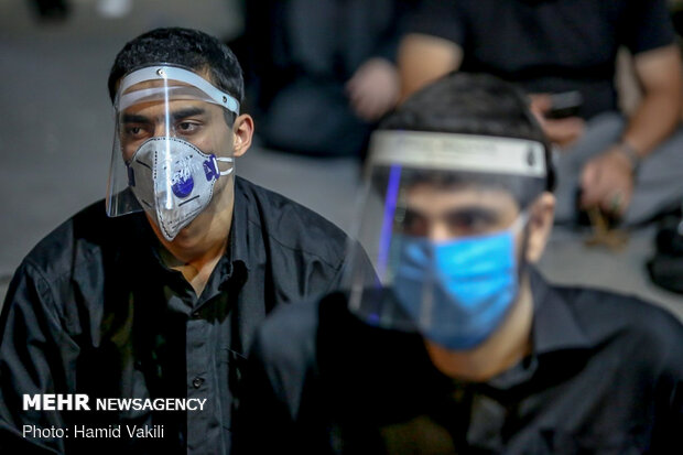 4th night of Muharram mourning ceremonies in Tehran