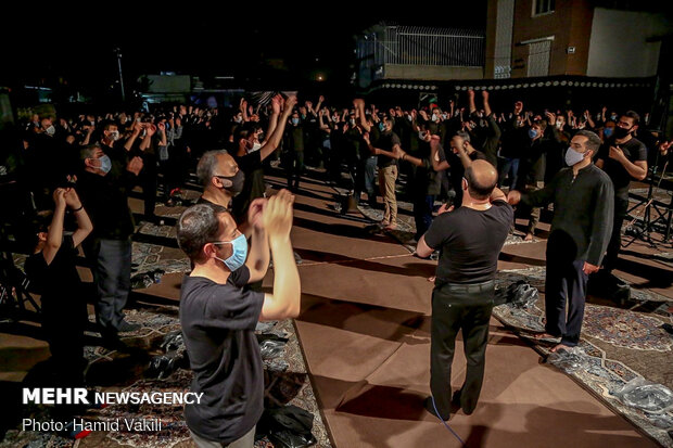 4th night of Muharram mourning ceremonies in Tehran