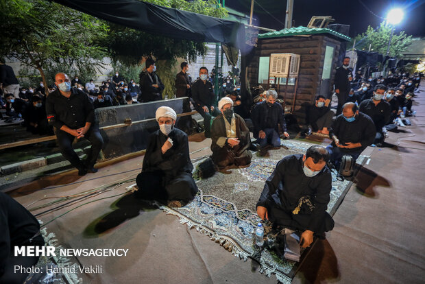 4th night of Muharram mourning ceremonies in Tehran