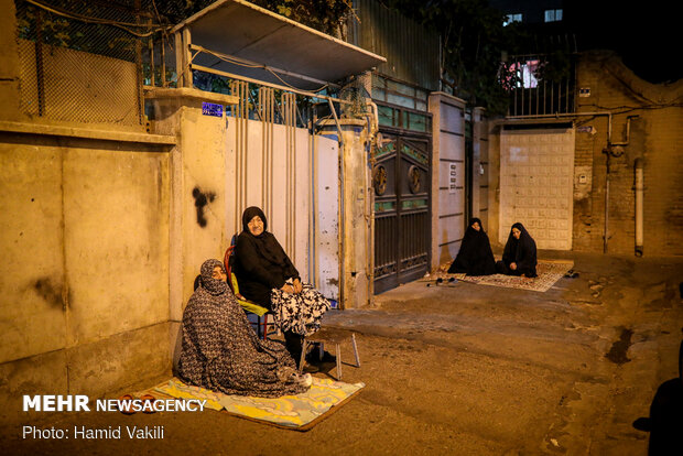 4th night of Muharram mourning ceremonies in Tehran