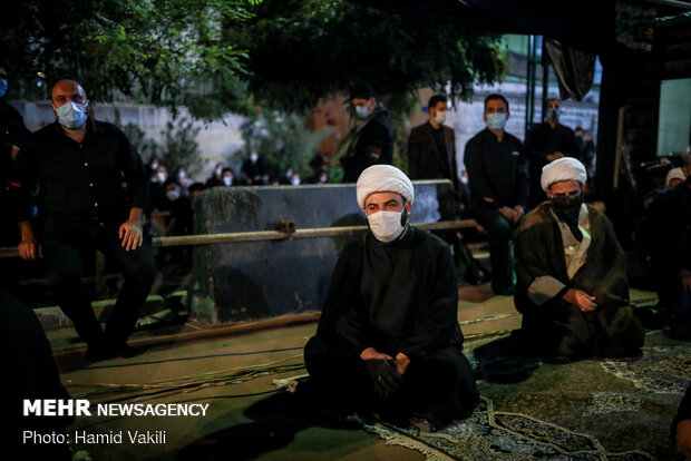 4th night of Muharram mourning ceremonies in Tehran