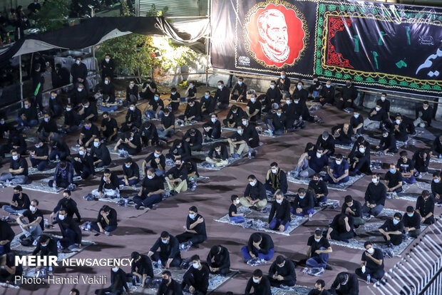 4th night of Muharram mourning ceremonies in Tehran