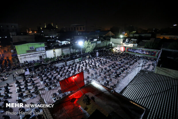 4th night of Muharram mourning ceremonies in Tehran