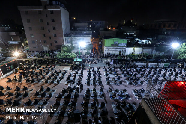 4th night of Muharram mourning ceremonies in Tehran