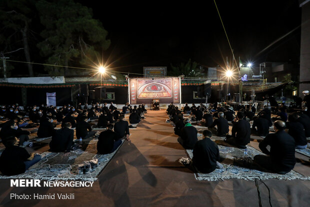 4th night of Muharram mourning ceremonies in Tehran