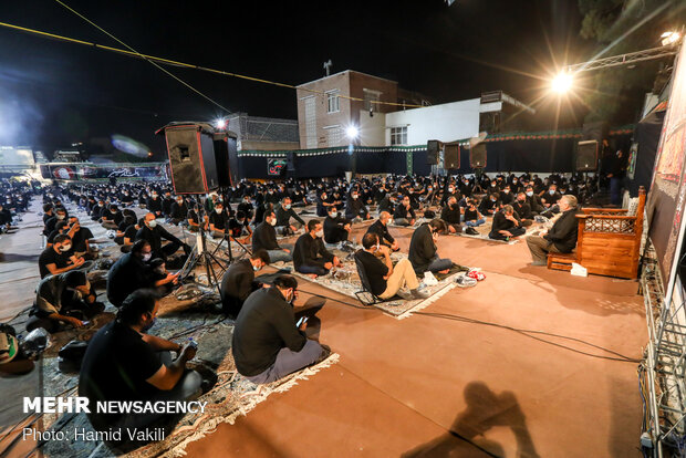 4th night of Muharram mourning ceremonies in Tehran