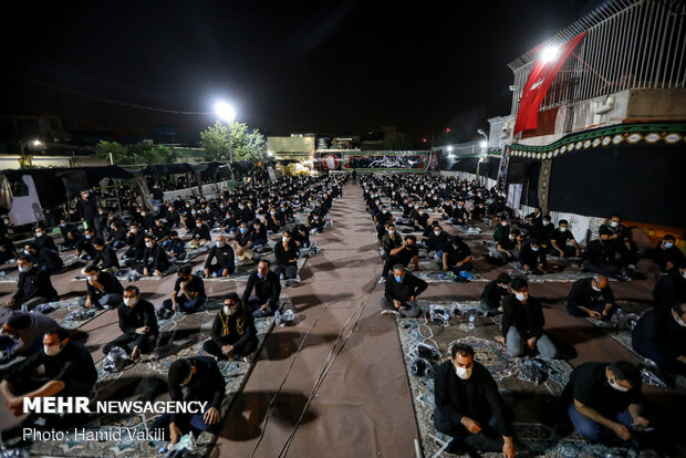 4th night of Muharram mourning ceremonies in Tehran