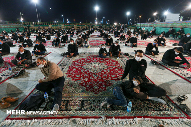 Mourning ceremony on 4th night of Muharram in Yazd
