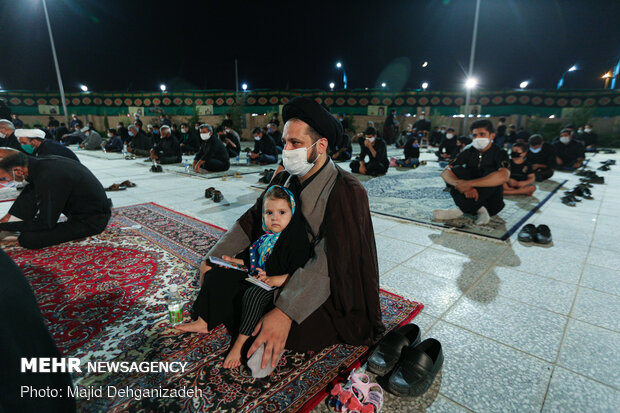 Mourning ceremony on 4th night of Muharram in Yazd
