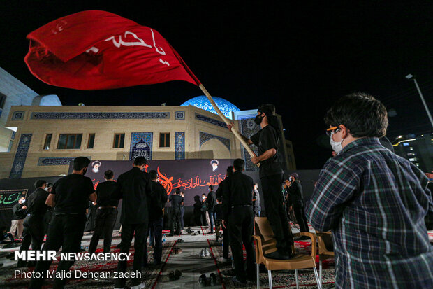 Mourning ceremony on 4th night of Muharram in Yazd
