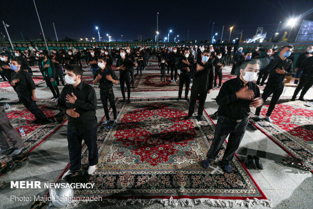 Mourning ceremony on 4th night of Muharram in Yazd
