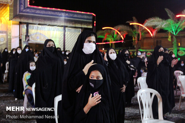 Fourth night of Muharram mourning in NE Iran
