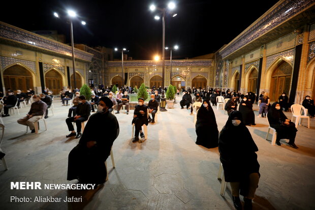 Muharram mourning in Jami' Mosque of Gorgan under pandemic