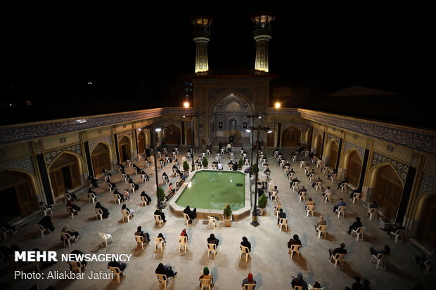 Muharram mourning in Jami' Mosque of Gorgan under pandemic