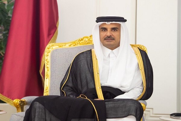 امیر قطر وارد عربستان شد