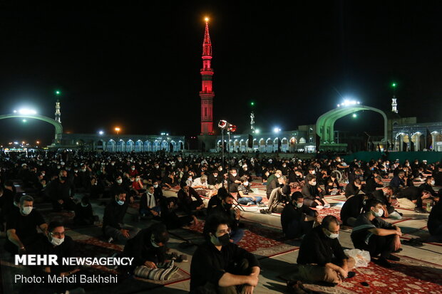 Muharram mourning ceremonies in Jamkaran Mosque