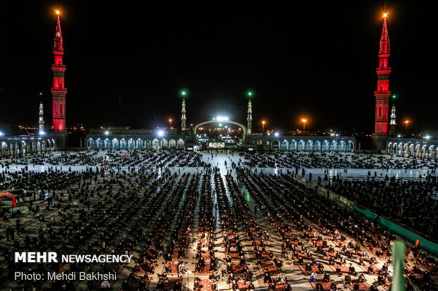 Muharram mourning ceremonies in Jamkaran Mosque