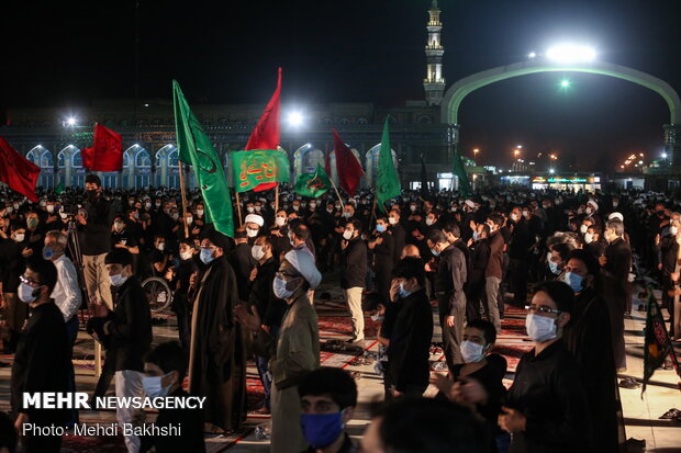 Muharram mourning ceremonies in Jamkaran Mosque