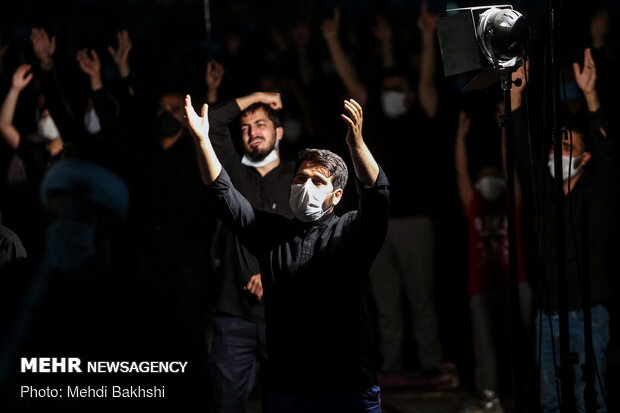 Muharram mourning ceremonies in Jamkaran Mosque