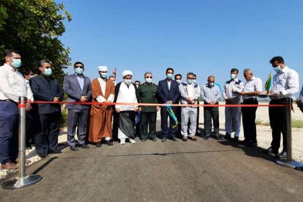 جاده رینگ امنیتی و ایمنی فرودگاه خارگ افتتاح شد جاده رینگ امنیتی و ایمنی فرودگاه خارگ افتتاح شد