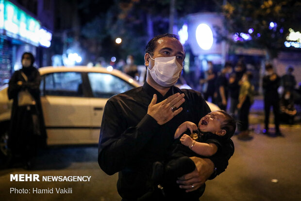 5th night of Muharram mourning in Tehran