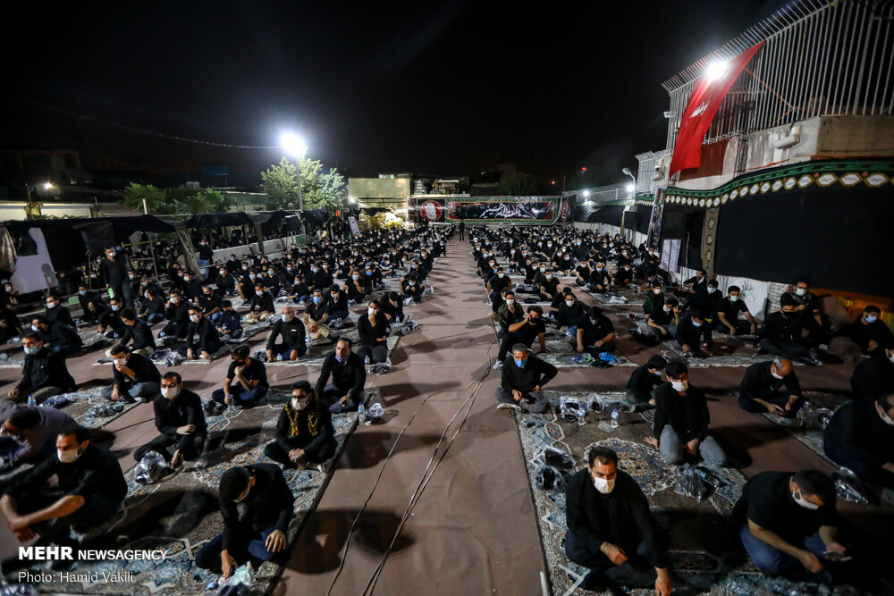 انجمن عشاق الحسین (ع) کی طرف سے محرم کی چوتھی شب میں عزاداری