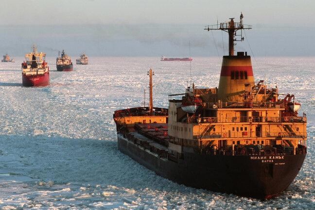 ترانزیت کالا از دریای قطب شمال به هزاران تن افزایش می‌یابد