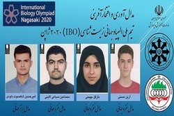 Iranian students win 4 medals at Intl. Biology Olympiad