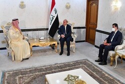 رایزنی سفیر سعودی در بغداد با وزیر خارجه عراق