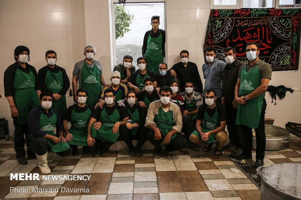 اطعام حسینی هیئت دانشجویی فاطمه الزهرا(س) دانشگاه پیام نور بجنورد
