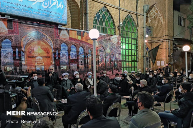 حضور حجت الاسلام محمد قمی رئیس سازمان تبلیغات اسلامی کشور در هیئات مذهبی تبریز