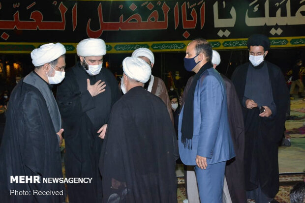 حضور حجت الاسلام محمد قمی رئیس سازمان تبلیغات اسلامی کشور در هیئات مذهبی تبریز