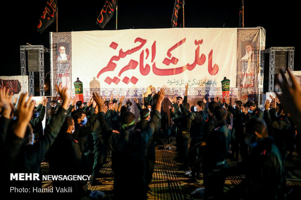 6th night of Muharram mourning in Imam Hussein University
