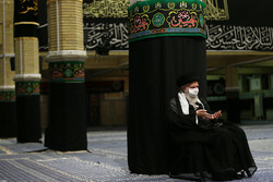 حسینیہ امام خمینی (رہ) میں مجلس عزا منعقد
