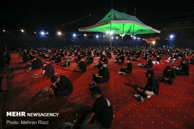 6th night of Muharram mourning in Tehran
