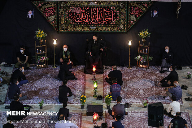 6th night of Muharram mourning ceremony 