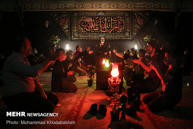 6th night of Muharram mourning ceremony 