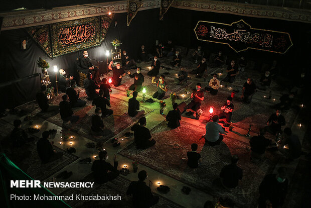 6th night of Muharram mourning ceremony 