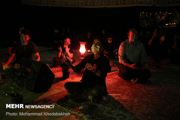 6th night of Muharram mourning ceremony 