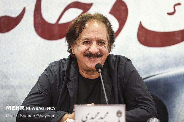 مجید مجیدی کارگردان سینما و مدیر رویداد «سوگ در خانه» در  نشست خبری اولین دوره سوگواره فیلم کوتاه «سوگ در خانه»