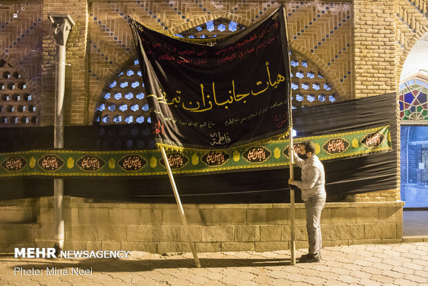 Muharram mourning ceremonies in Tabriz 