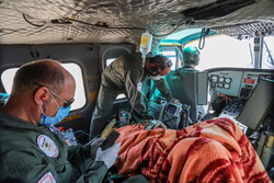 ۵ مصدوم تصادف محور دستجرد با بالگرد هوایی به بیمارستان منتقل شدند