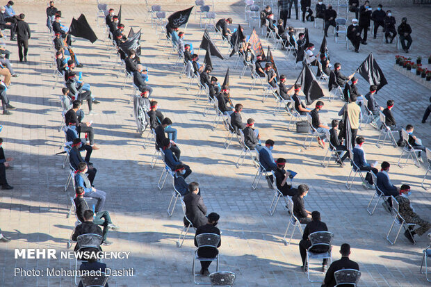 Teens in Ardabil mourn in memory of Hazrat Qasim ibn Hassan